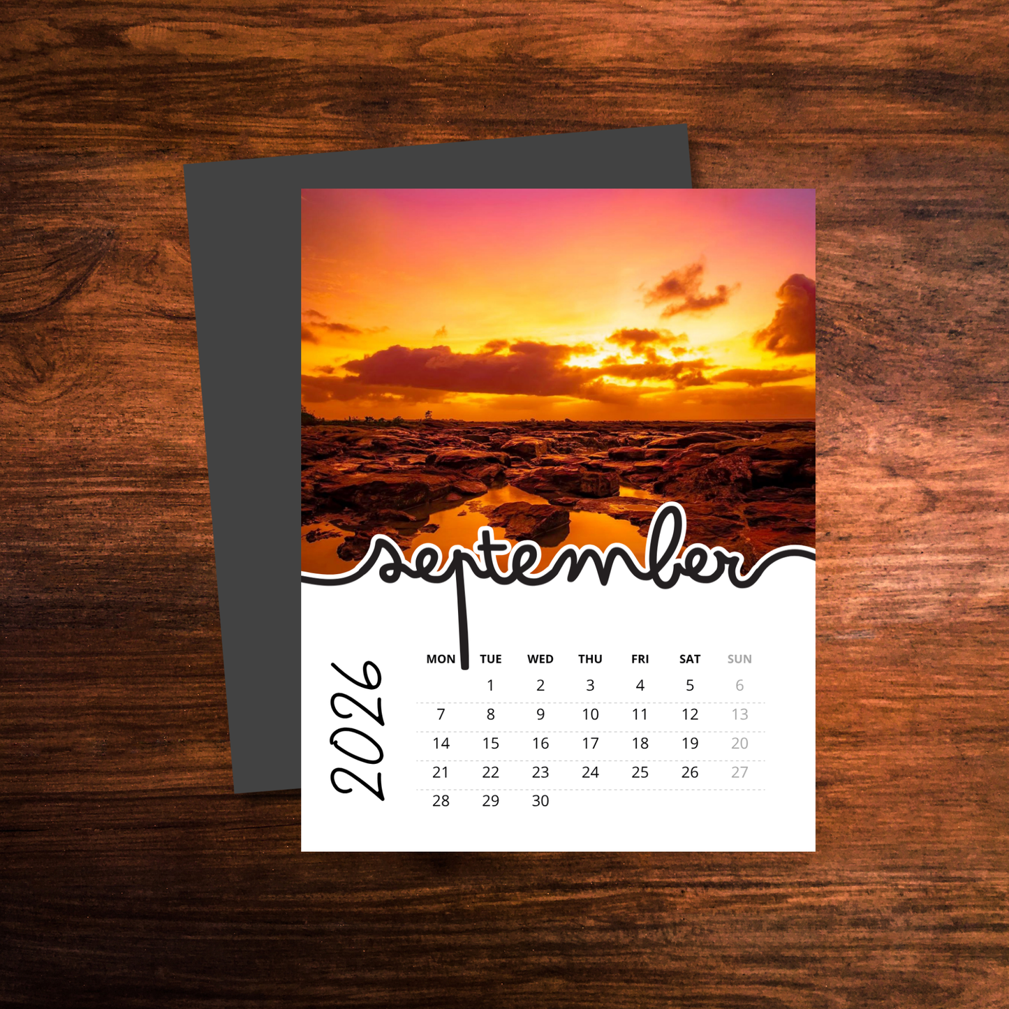 12-Month Magnetic Calendar Set (2026) | SQUIGGLE