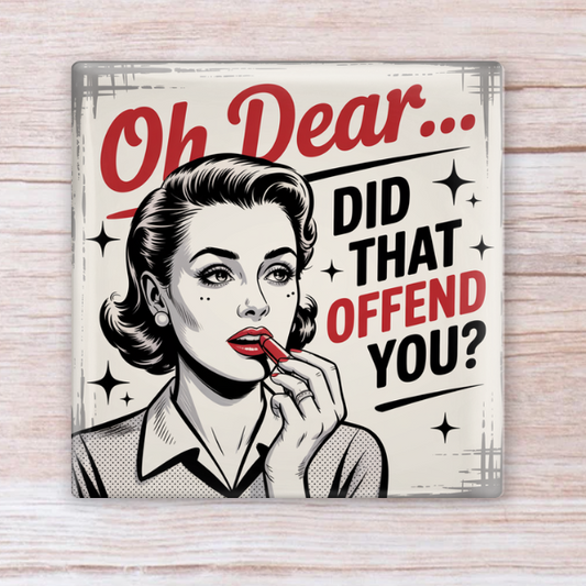 Retro Attitude Magnets | Each, Set of 4, Set of 9