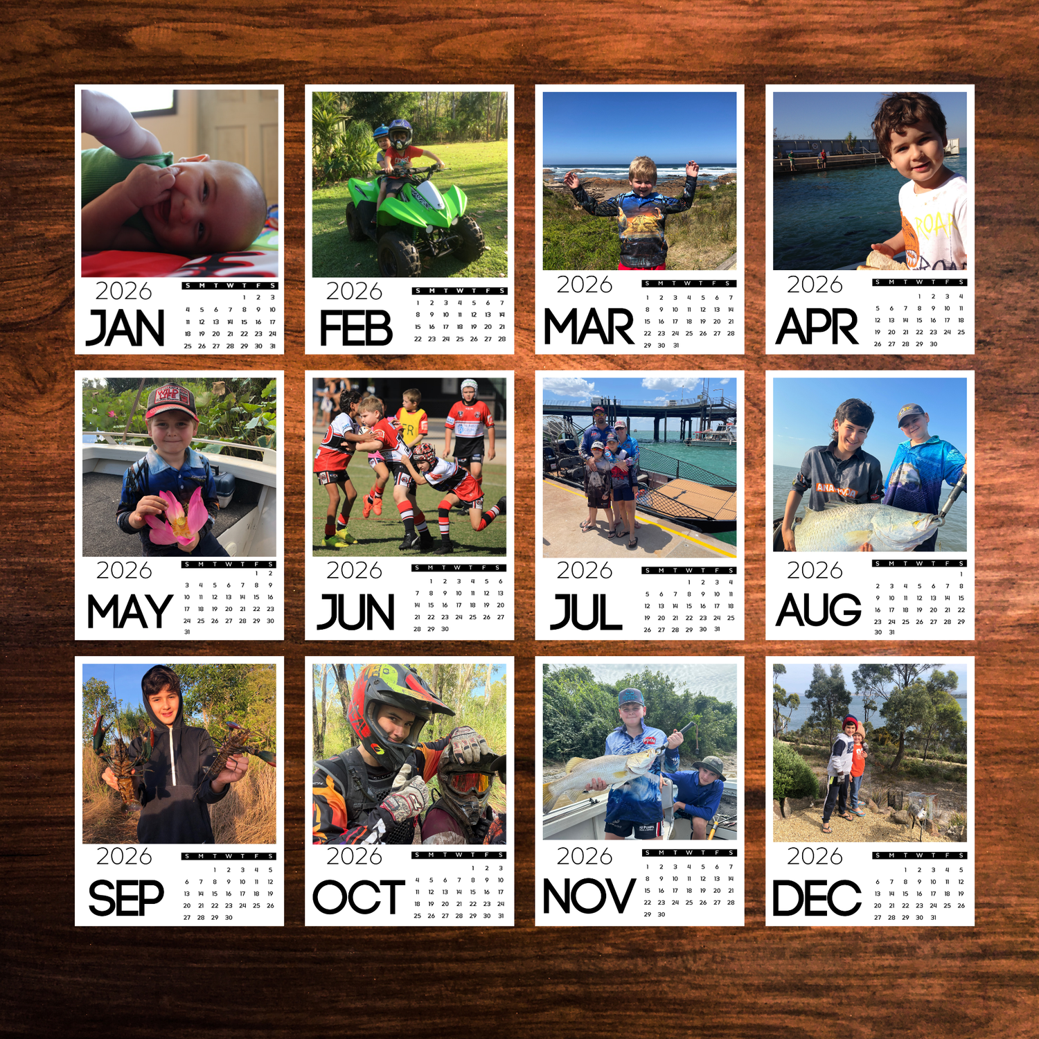 Customisable Calendars