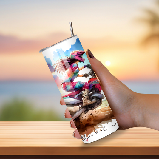 Photo Tumblers with Lid and Straw