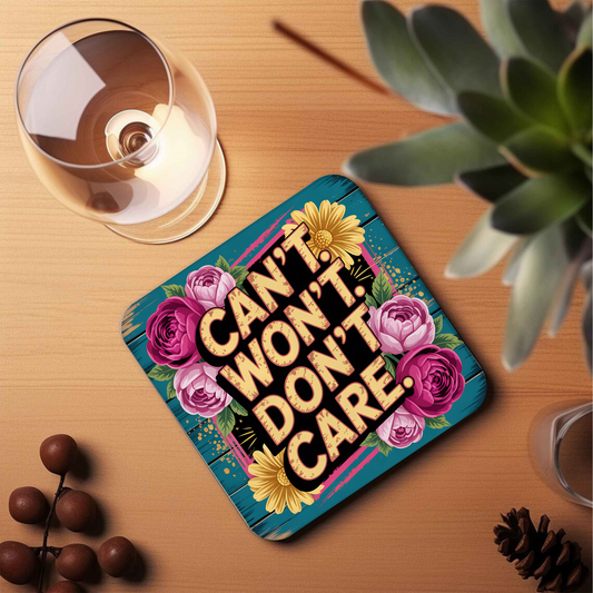 Sassy but Sweet Coasters | Each or Set of 4