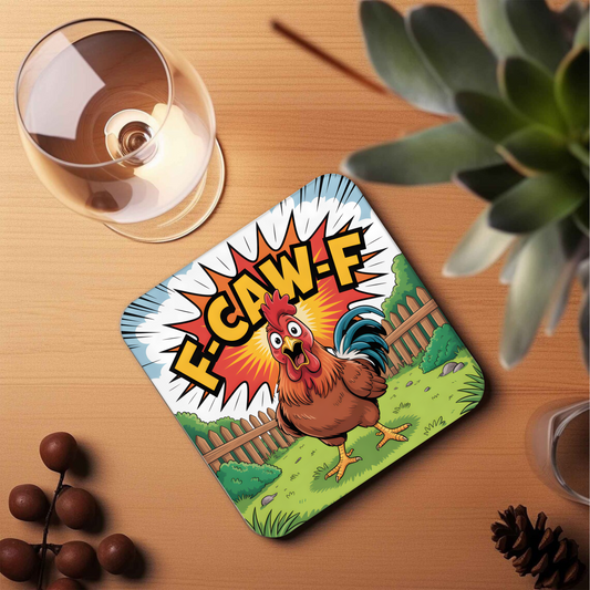 Funny Coasters | Each or Set of 4