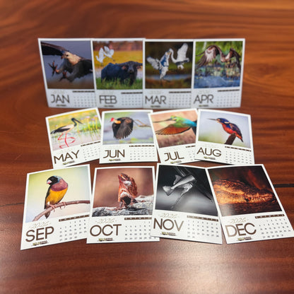 WildFoto 12-Month Magnetic Calendar Set