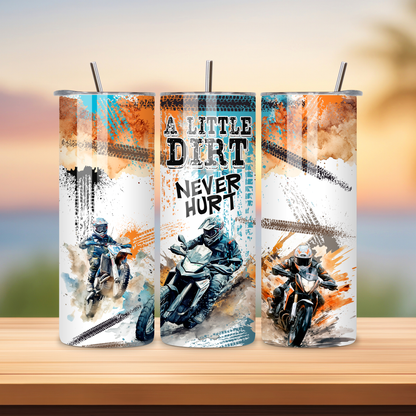 Ready-Made Tumblers with Lid and Straw