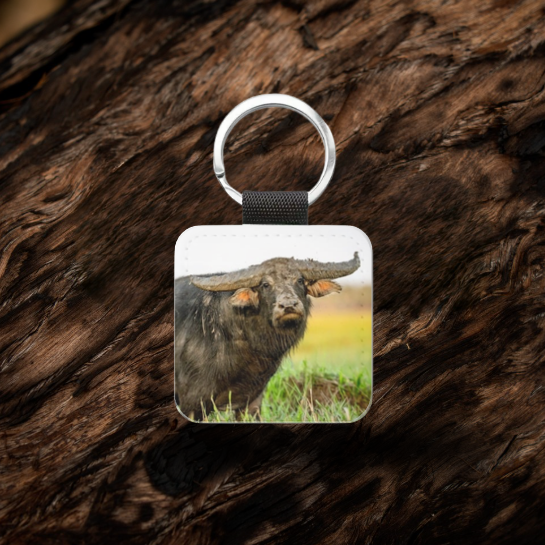 WildFoto PU Leather Keyring