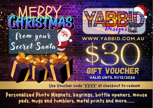 Gift Vouchers | Printed or Digital